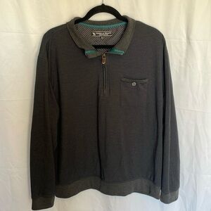 Pebble Beach Quarter‎ Zip Long Sleeve Pull Over Sweater XL Golfcore Layering